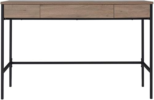 Miniatura 10 de Evans - Escritorio rectangular de 47.75 pulgadas de ancho, color negro Negro -,Roble gris envejecido,https://www.amazon.com/dp/undefined