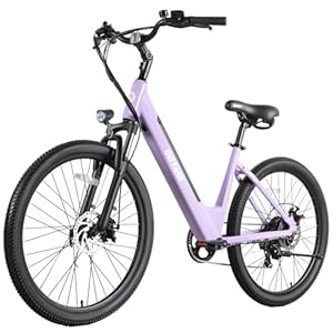 Gotrax Dolphin 26″ Electric Bike, Max Range