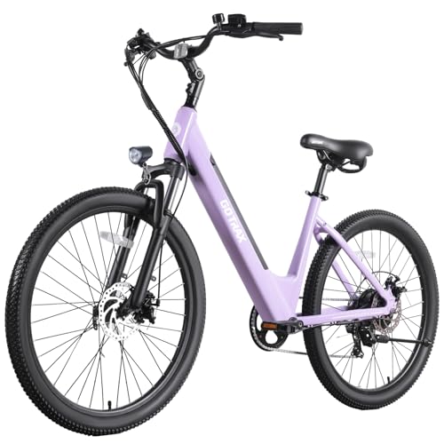 Gotrax Dolphin 26' Electric Bike, Max Range...