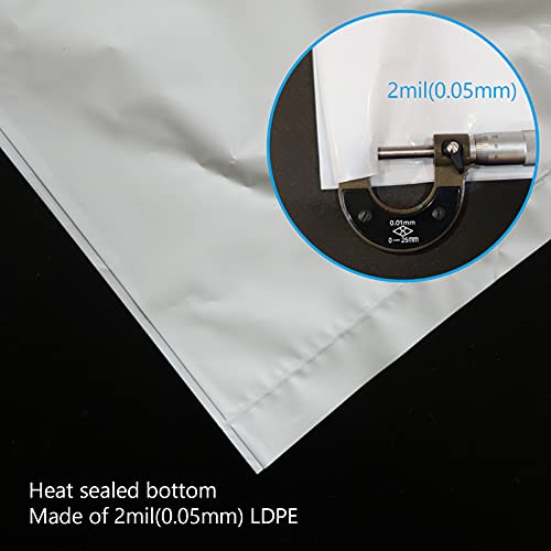 Image of WHEEL CONNECT Tire Storage Bags. Made of Polyethylene LDPE Plastic, Extra-Large 44 inchX48 inchH, White, Pack of 100pcs. X-Large.No Logo Printed.