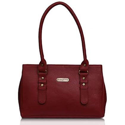 Fristo Women's Handbag (FRB-315_Red) - Image 6