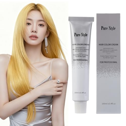 YSNSTYLE PureStyle Hair Color Cream 3.4 fl oz Yellow