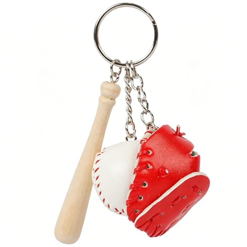 Image of COSTOYFUN Mini Cute Soccer Keychain Bowling Tennis Baseball Keychain for Men Women Boys Girls Gift