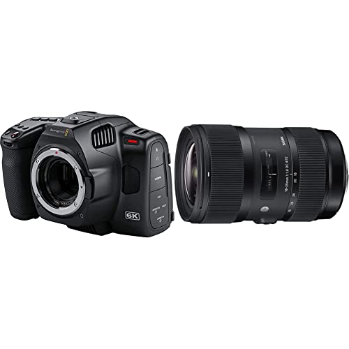 Blackmagic Design Pocket Cinema Camera 6K Pro Noir & Sigma