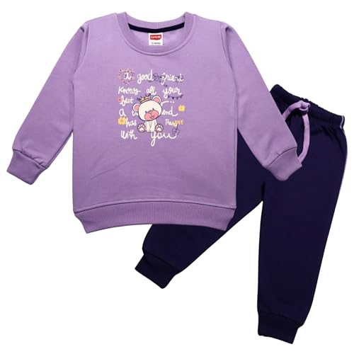 LuvLap Girls Baby and Toddler Sweatshirt Set