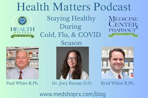 『Staying Healthy During Cold, Flu & COVID Season』のカバーアート