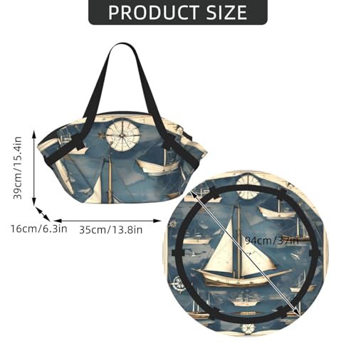 Sac de voyage pliable imperméable convertible en tapis de camping