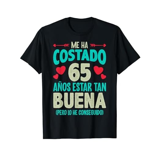Me Ha Costado 65 Años Regalo 65 Cumpleaños 1955 Para Ella Camiseta