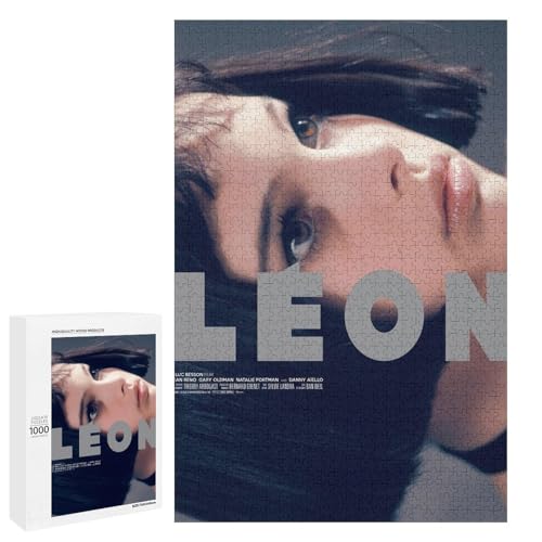 映画ポスター レオン ナタリー ポートマン ジグソーパズル 部屋の飾り 木制パズル ストレス解消 周辺 グッズ 大人 子供 初心者向け おもちゃ パズル 娯楽 壁掛け 集中力トレーニング 装飾用品 誕生日 ギフト 1000 PCS