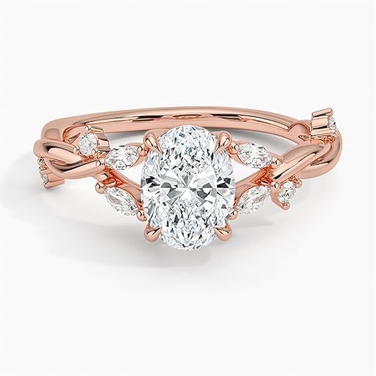 1–5 CT IGI Certified Lab Grown Diamond Engagement Ring for Women Infinity Bridal Ring 10K 14K 18K Solid Gold & 925 Sterling Silver Proposal Wedding Anniversary Ring (E-F Color, VVS1-VVS2 Clarity)