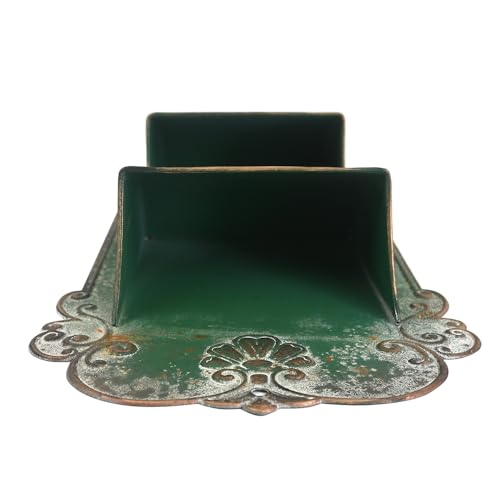 All Chic Wall Hanging Planter Outdoor Wall Planters Metal Wall Planter Flower Pot Double Layer Wall Planters for Indoor Ourtdoor Plants Porch Decor (Green) by All Chic - Image 7