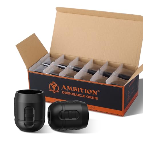 Grip de tatuaje Ambition Soldier P3 de 42 mm para largas sesiones de sombreado