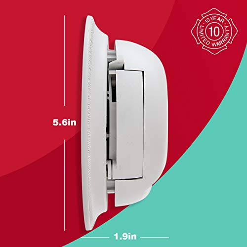 First Alert BRK SC9120B Hardwired Smoke Detector and Carbon Monoxide (CO) Detector with Battery Backup