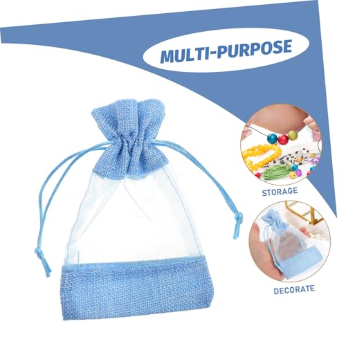 Bolsitas vacías decorativas para sachet de lavanda 10 pcs miniatura 5