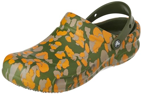 Image of Crocs Unisex-Adult Classic Marbled Tie-dye Clogs