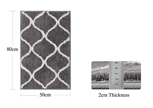 ARNTY Badmat Antislip,Badmatten Vloermat,Badkamer Matten Douchedekens Tapijten Zachte Microvezel Chenille… - Image 5