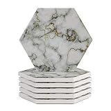 goldinlays Rutschfeste Unterseite aus Kork – die Unterseite aus Kork schützt Möbel und hält den Untersetzer an Ort und Stelle, sodass er Ihre Möbel nicht zerkratzt oder zerkratzt.