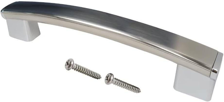 Upgraded WB15X26821 Microwave Door Handle, AP6024408 Silver Electric Microwave Parts by YTXXDEUS for GE EAP11736302 PVM9215SK2SS, PVM9215SK3SS