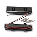 Yardwe 5 String String Electric Bass Pickups Set Open Style Bridge and Neck Pickups for Jazz Jb Bass Guitar Parts Black Output for Rich Harmonics
