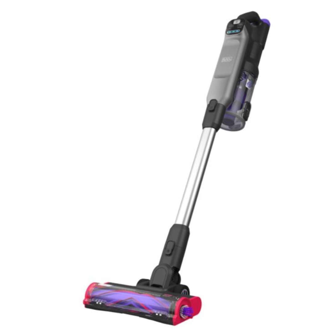 BLACK+DECKER Aspiradora Escoba con Extensión para Suelos, 21.6V 4Ah, Motor Sin Escobillas, BHFEA640WG-QW