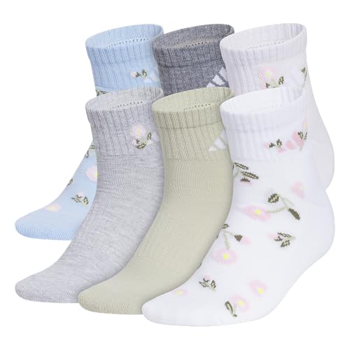 Image of adidas Athletic Cushioned 6-Pack Quarter