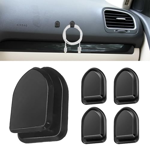 5PCS Car Dashboard Mini Hooks, Car Key Holder, Multifunctional Auto Dashboard Hook, Universal...