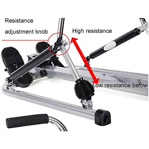 Image of Rowing Machines Hydraulic Rowing Machine Home Use Super Silent Indoor Portable Rower Home Gym Foldable Rowing Machine