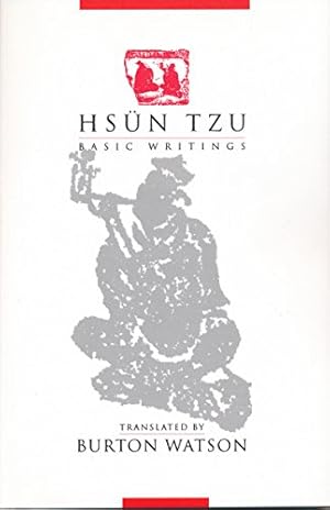 Book cover Hsun Tzu: Basic Writings