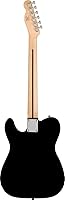 Vista 4 de Squire Sonic Telecaster - Guitarra eléctrica, color negro, diapasón de arce