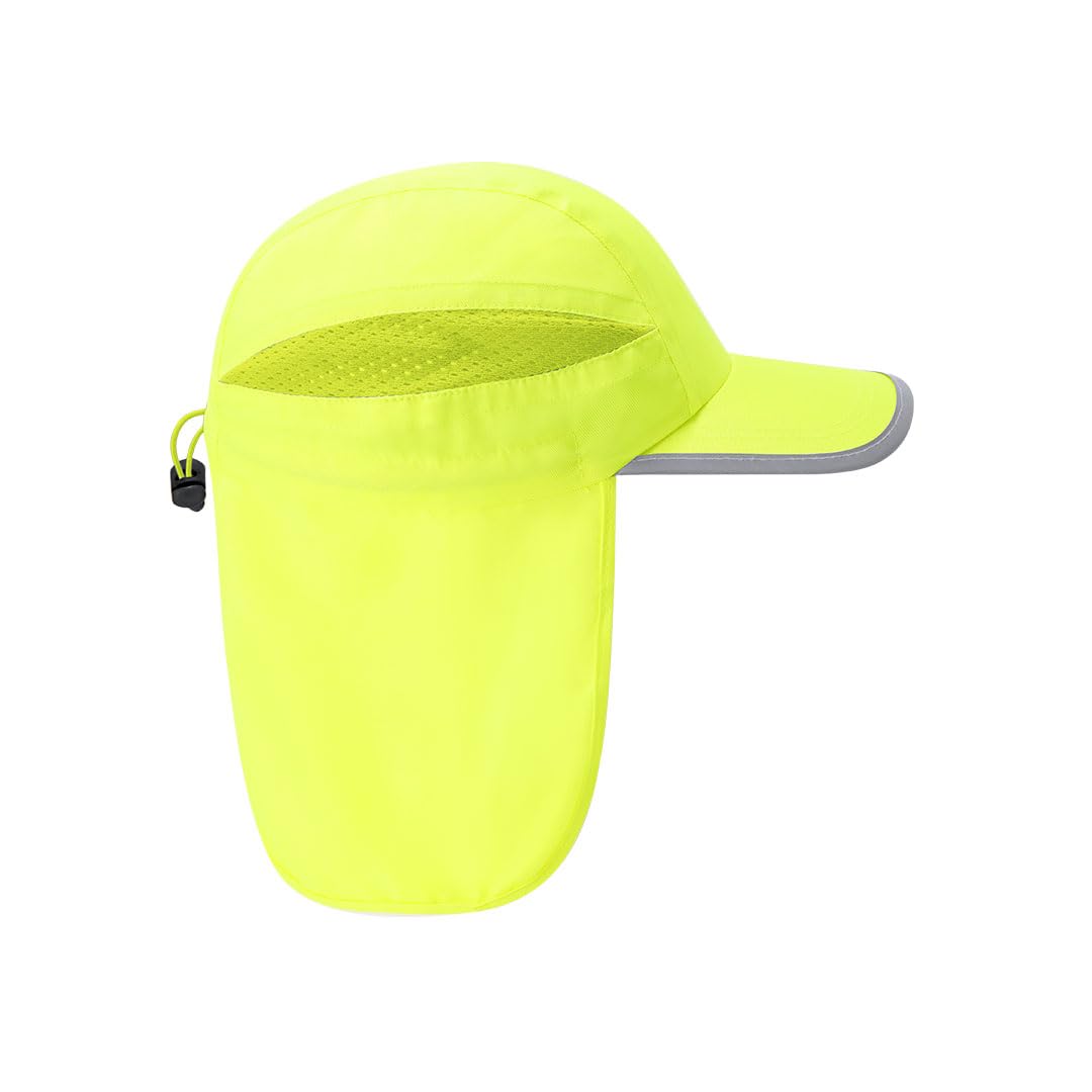 Gorra con Protector Cuello-Nuca Trekking Montaña Senderismo Microfibra Ajustable Hombre Mujer