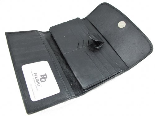 Genuine Python Snake Skin Leather Women's Trifold Clutch Wallet (Reticulated Natural)4