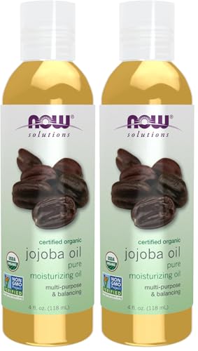 Image of NOW Solutions Organic Jojoba Essential Oil,4-Ounce,(Pack of 2)