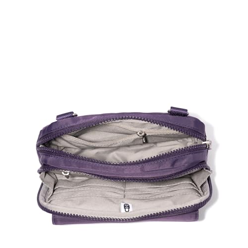 Image of Baggallini womens Modern Double Zip Crossbody