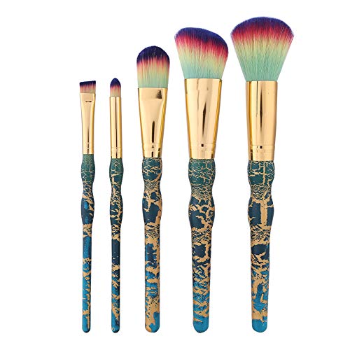 Makeup Brush Set with Premium Fiber, Eyebrow Foundation Concealer Eyeshadow Highlight Contour Facial Makeup Cosmetics Brushes Kit