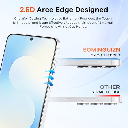 3+3 for Samsung Galaxy S25 FE 5G Privacy Screen Protector Camera Protector by SOMINGUIZN - Used condition - Image 6