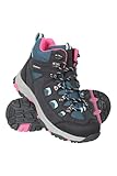 Mountain Warehouse Adventurer Kids Waterproof Boots - IsoDry Footwear with Synthetic Upper, Heel & toe bumpers - For Spring Summer, Hiking, Outdoors & Walking Navy Junior Shoe Size 4