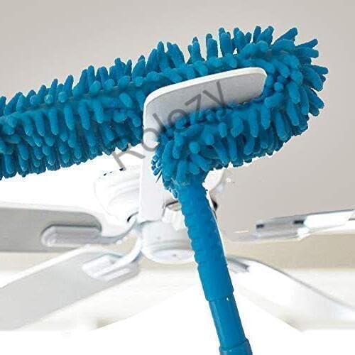 Rolozy Rolozy Foldable Microfiber Fan n mop for Quick and Easy Cleaning of Home, Kitchen, Car, Ceiling, and Fan Dusting Office Fan Cleaning Brush with Long Rod S tandard Fan Duster (Blue-01) (B0D4R6BV1Z) Amazon Price History, Amazon Price Tracker