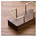 KAJHSTLOZ Business Card Holder Organizer Office Desk Display Stand Memo Counter Accessories Tabletop Shelf Home Wooden Card Holder Storage(Type-B)