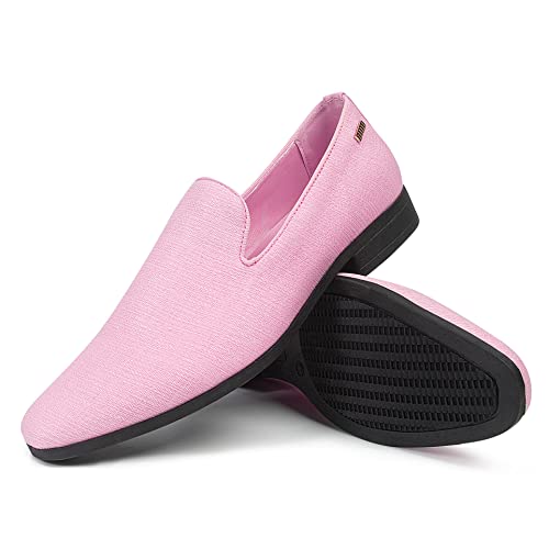 Image of UUBARIS Mens Dress Loafers Tuxedo Suit Slip on Shoes