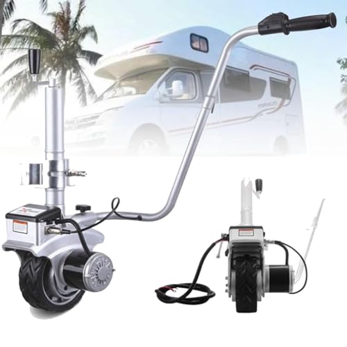 Oiyekntd Motorized Jockey Wheel Trailer Mover