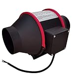 rohrlüfter 100mm leise 【Hohe Qualität】 Der Abluftventilator besteht aus hochwertigem ABS-Material, ist nicht leicht zu verformen, hat eine hervorragende Verarbeitung, einen langlebigen Rahmen und eine lange Lebensdauer.