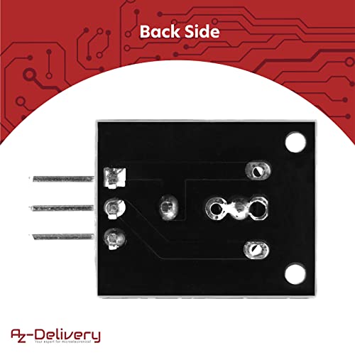AZDelivery 3 x KY-006 Modulo di Allarme Passivo