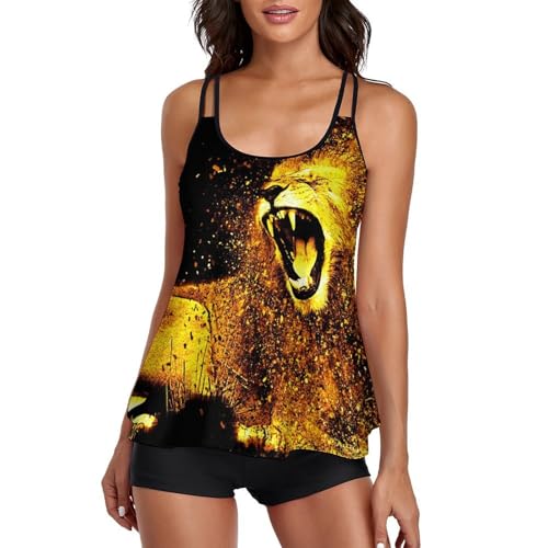 Maillot de bain tankini avec short de garçon pour vos journées à la plage
