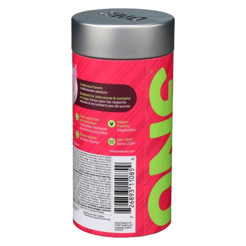 One Condoms Flavorwaves | Assorted Flavors Condoms, Latex Condoms 12 Pack #TOP6