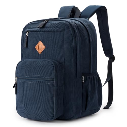 ZORFIN 26L Backpack for College, and Travel: Corduroy