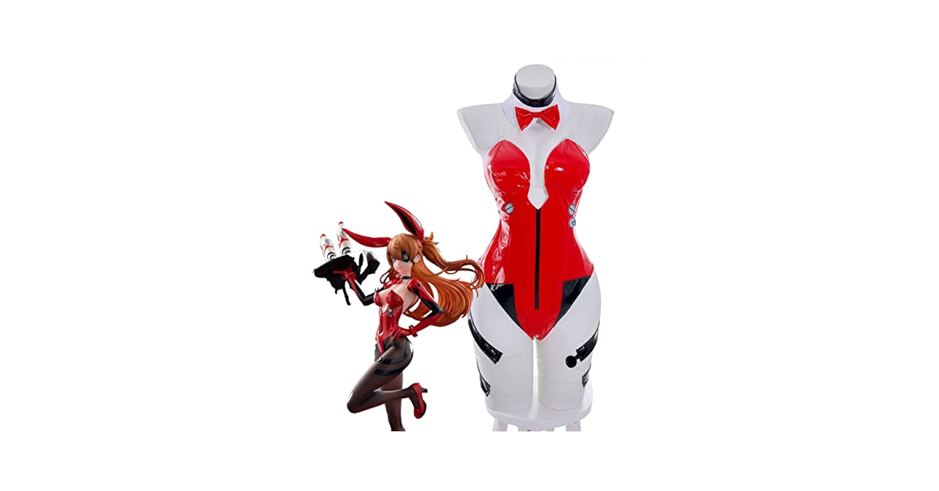 Amazon.co.jp: [YUEER] 新世紀エヴァンゲリオン アスカ バニー
