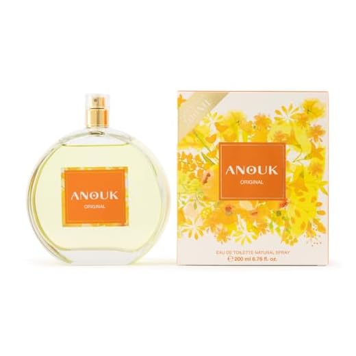 ANOUK - Original, Perfume Mujer, Colonia Anouk Original, Perfumada y en Formato Spray, Eau de Toilette Femenina, Floral, Frutal y Fresca, Colonia Inconfundible, Elegante y de Larga Duración - 200 ml