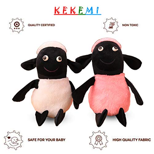 Image of KEKEMI Non-Toxic Hugable Cute Stuff Teddy Bear Soft Toys for Kids /Gift, Size 7 Inches (Pack of 2)