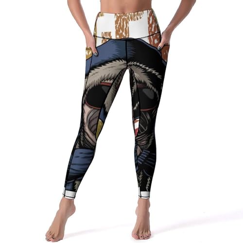 Legging fitness femmes carlin pantalon sport yoga taille haute gym course taille S