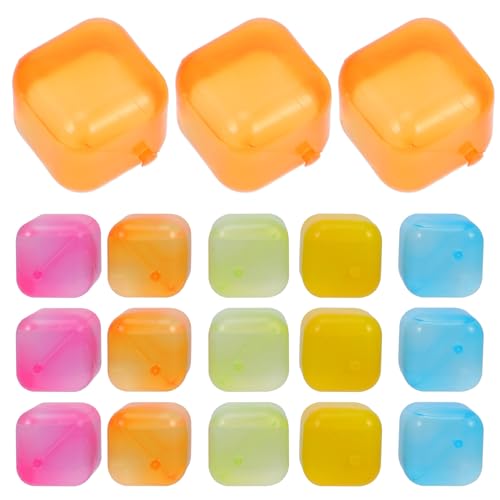 Cubos de Hielo Reutilizables de Plástico Luxshiny 24 uds miniatura 1